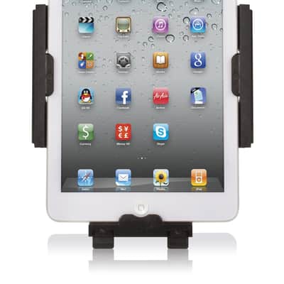 Ultimate Support HYP50 5-In-1 Professional iPad mini Stand with Mic Stand Pole Clamp image 4