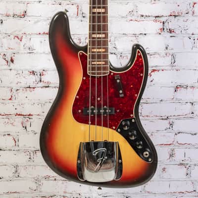 Fender - 1968 Jazz Bass - Bound Fingerboard Block Inlay - 3TS - Refinished and Refretted Neck - w/OHSC - x7915 - VINTAGE image 1