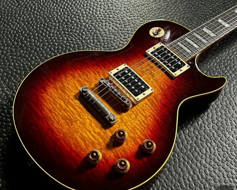 SALE: Gibson 58  R8 Les Paul 2001 - Rare Blistered top Dark Bourbon  Burst