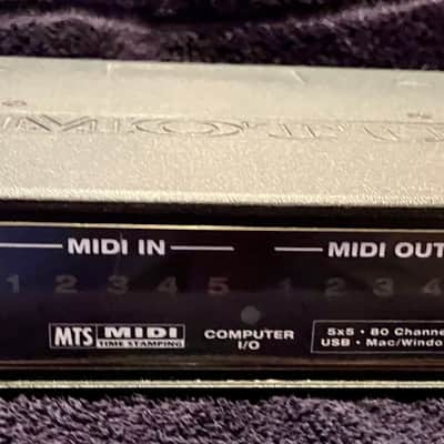 MOTU Micro Lite USB MIDI Interface - Black image 1