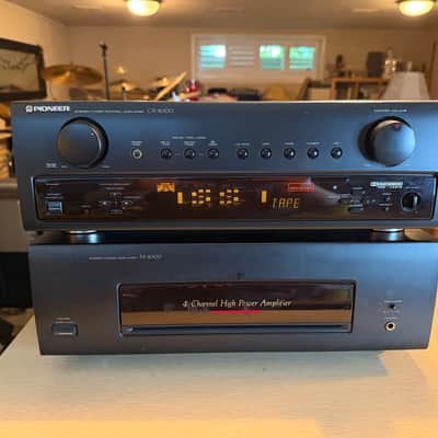 Pioneer M-4000 Power Amplifier & CX-4000 Stereo Preamp 100WPC Freshly Serviced🔥 image 2