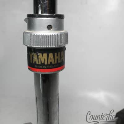 Yamaha Snare Drum Stand Adjustable Side-Basket Single-Braced Tripod Made-England image 3