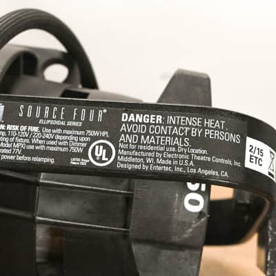 ETC Source Four 750 36 Degree Ellipsoidal Light CG01205 image 2