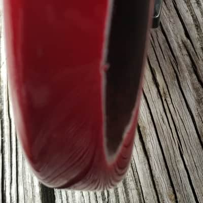 Vintage 1987 Gibson Bass IV Ferrari Red "ThunderBird In a Tuxedo" 100% Original Bass Guitar w OHSC image 13