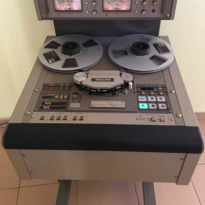 TASCAM Professional TASCAM ATR-60, on trolley, with bridge, quarter inch, two track, two channels 90s image 12
