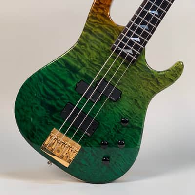 Hamer Chaparral Max Bass 1991 Green/ Tealburst image 1