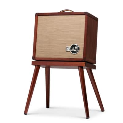 Taylor Circa 74 2-Channel 150-Watt 1x10" Acoustic Guitar / Vocal Combo with Stand - Mahogany image 4
