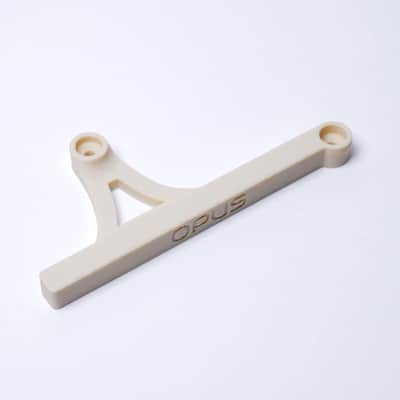 Music Man Sterling & Stingray Ray Bass Thumb Rest - No-Drill Tug Bar, Ergonomic Grip - Cream image 2