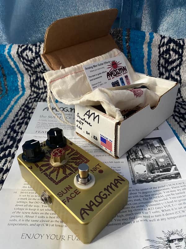 Analogman Sun Face Germanium Fuzz | Reverb