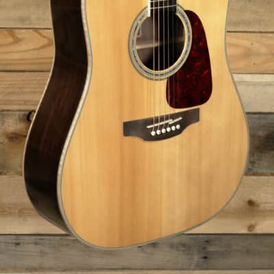 Takamine GD71CE Dreadnought Cutaway Acoustic Electric Guitar Natural image 1