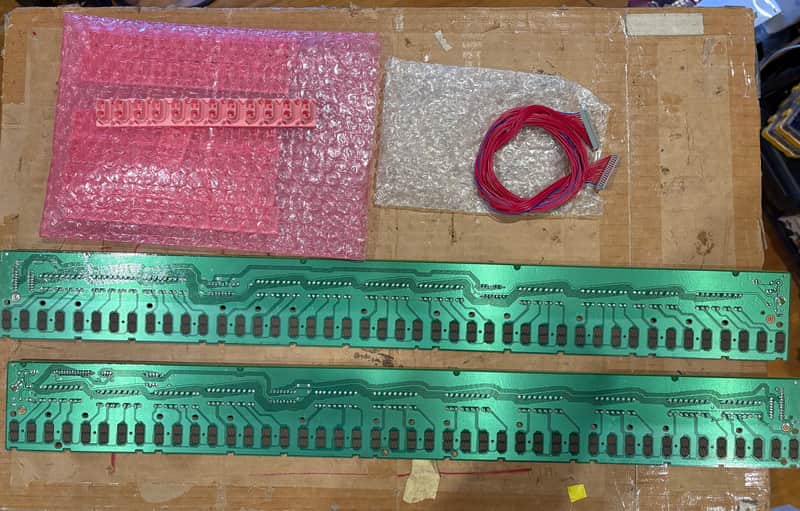Korg Key Contact Board and Rubber Contact Strips pulled from Nautilus image 1