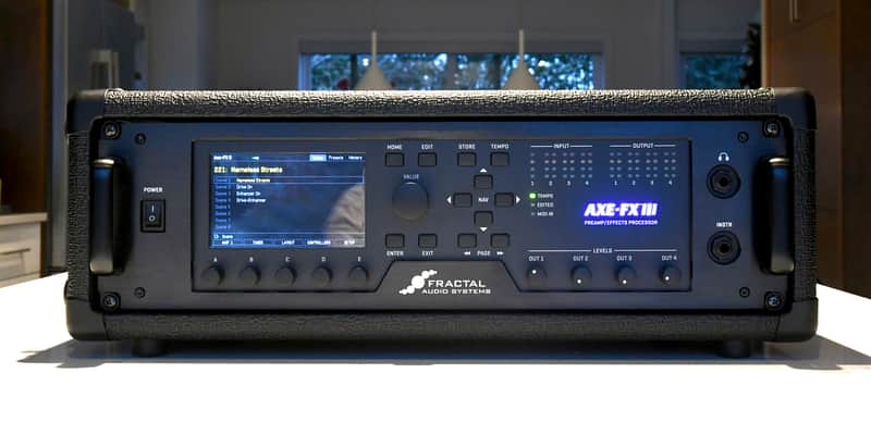 Fractal Audio Axe-FX III 2018 With NYC 3U Rack case | Reverb