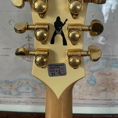 Epiphone Zakk Wylde Signature Les Paul Custom 2003 - 2019 - Antique Ivory with Bullseye image 5
