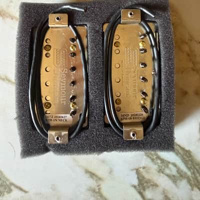 Seymour Duncan APH-1s Alnico II Pro HB Humbucker Set 2010s - Black image 2