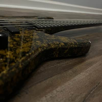 Washburn Series 1000 s70 by Status Design 1980s - Woodstone Gold image 7
