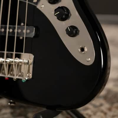 Squier Classic Vibe '70s Jazz Bass V - Black image 10