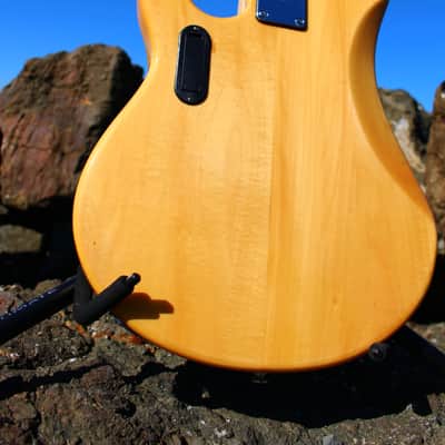 OLP Tony Levin Signature 5-String Bass  Flamed Natural image 13