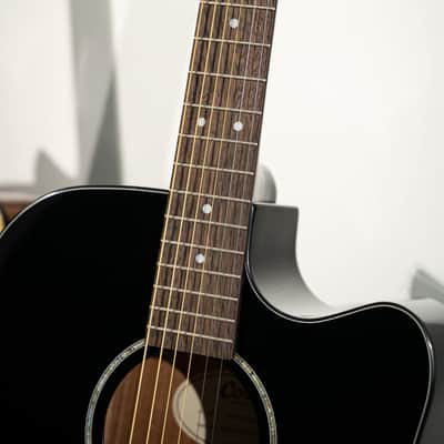 Cort Earth60CEBK | Acoustic / Electric Dreadnought, Gloss Black. New with Full Warranty! image 16