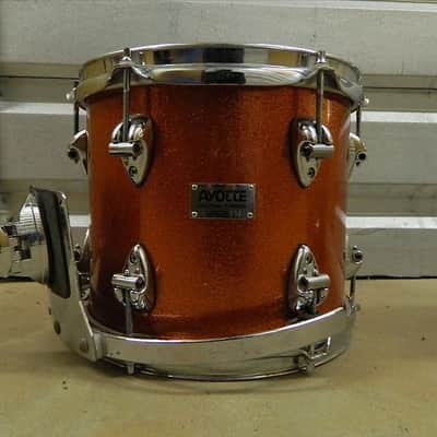 ayotte drum kit 10, 13, 16, 22, 1996 orange sparkle image 7