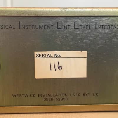 Westwick Installation - Musical Instrument Line Level Interface "milli" LN10 6YY image 4