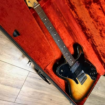 1972 Fender Telecaster Custom with Rosewood Fretboard in Sunburst - RARE combo image 7