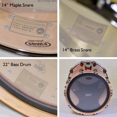 Chad Wackerman PASIC 2017 DW 7-Piece Drumset with Hardware image 11