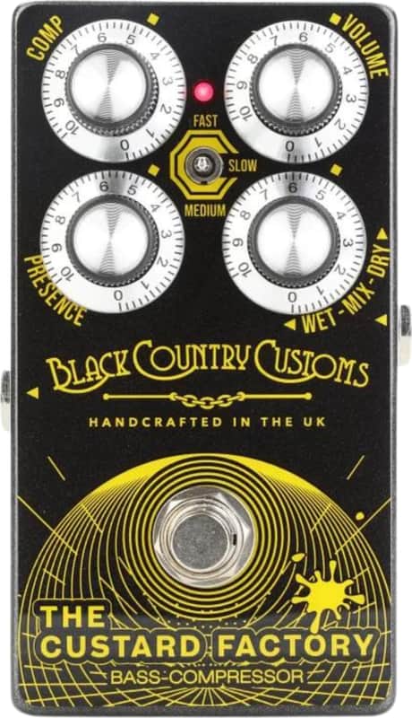 Laney Black Country Customs The Custard Factory Compressor Effects Pedal image 1
