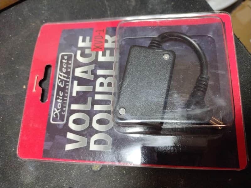 Xotic XVD-1 Voltage Doubler 9V to 18V Power Adapter 2010s - Black image 1
