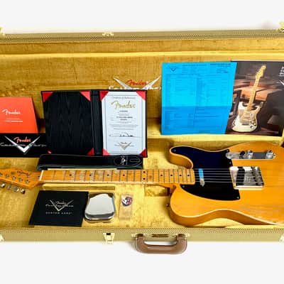 Fender Telecaster 53 Heavy Relic Paul Waller Masterbuilt 2024 Custom Shop Butterscotch Blonde image 22