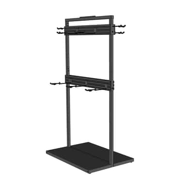 D'Luca Free Standing Modular Guitar Display Double Tier image 2