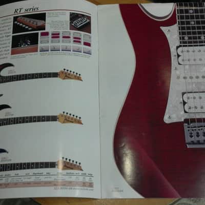 1992, 93 Ibanez supplement guitar catalog image 2