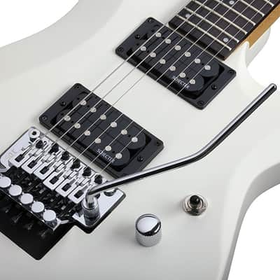 Schecter C-6 FR Deluxe - Satin White (435) image 5