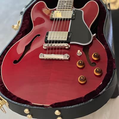 Gibson Custom CS-336 Guitar Figured Top Faded Cherry 6 lbs 6 oz image 3