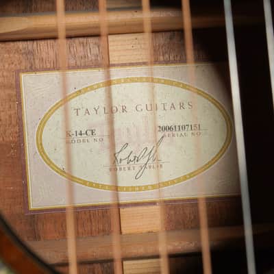 2006 Taylor K14ce Koa Jumbo Cutaway Guitar (VIDEO! Fresh Work, Ready) image 19