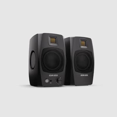Adam Audio D3V Desktop Near field Studio Monitor (pair) -Black image 4