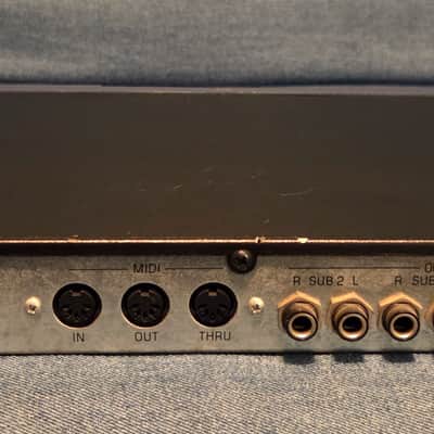 E-MU Systems Audity 2000 64-Voice Rackmount Synthesizer - Just missing Power knob1998 - 2000 - Blue image 3