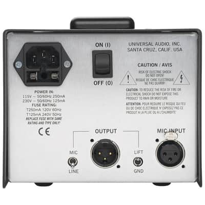 Universal Audio UA-S610 Solo/610 Classic Tube Single Channel Microphone Preamplifier & DI Box image 4