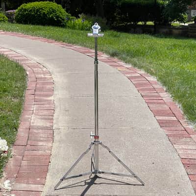 60/70's Slingerland Set-O-Matic Double Tom Stand Mount Holder image 13