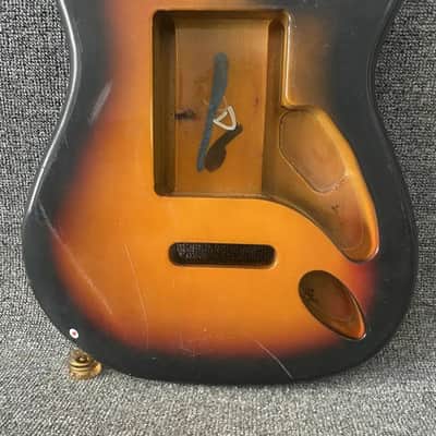 Tobacco Burst Stratocaster Strat Style Guitar Body image 5