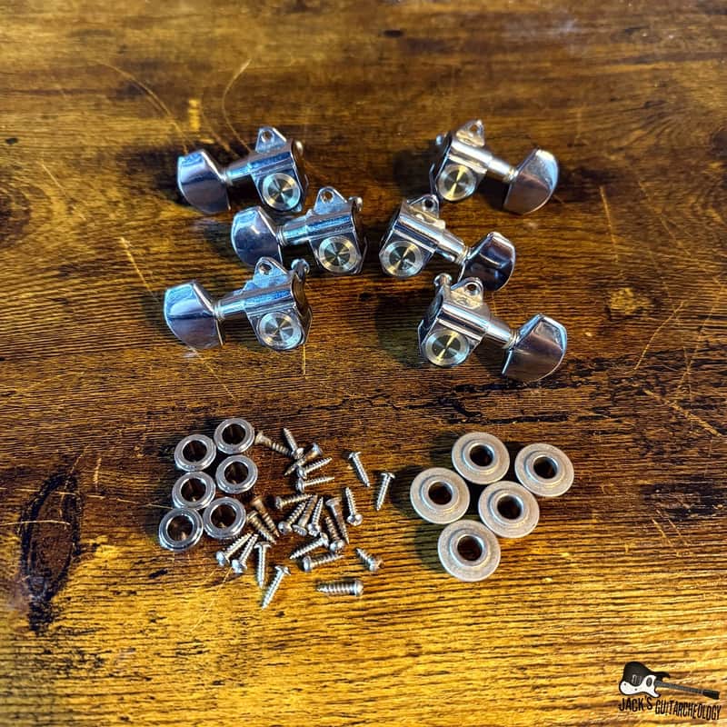 1980s Gotoh Octagon 11/32 Tuners Nickel