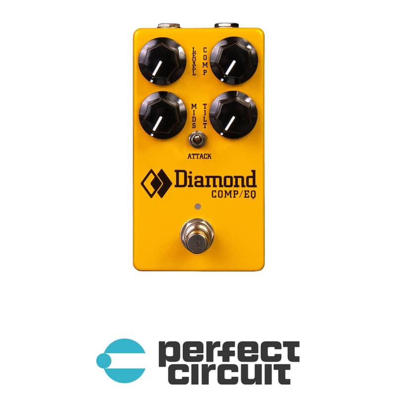 Diamond Comp/EQ Optical Compressor Pedal image 1