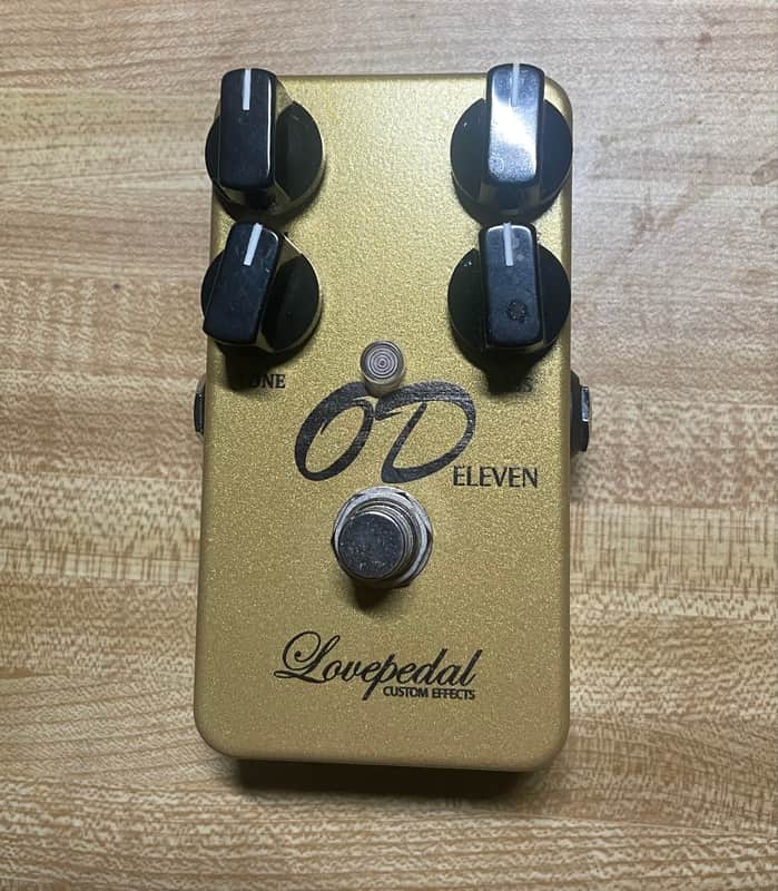 Lovepedal OD Eleven 2022–Gold image 1