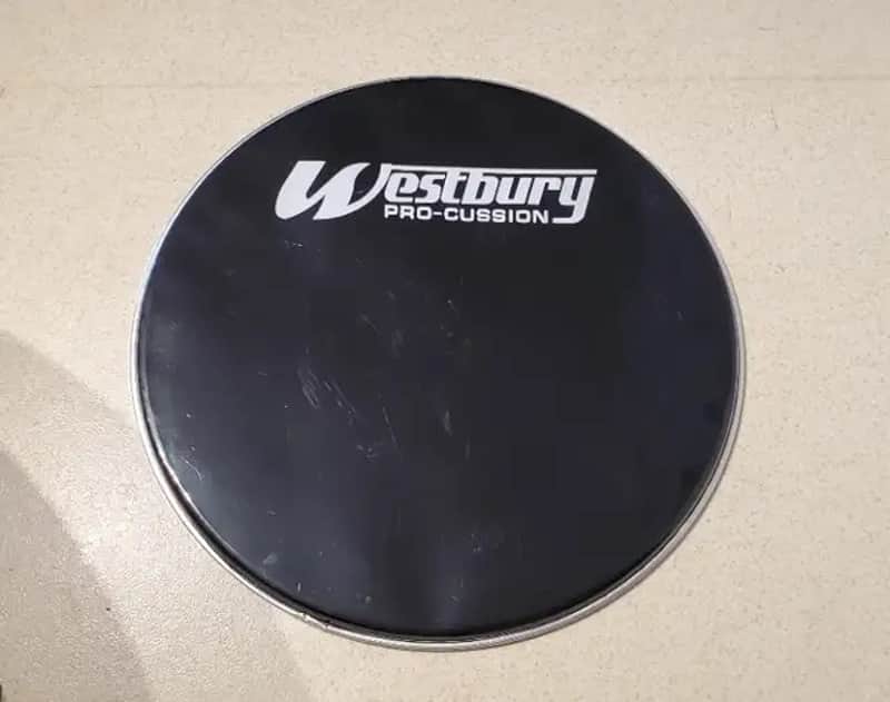 Vintage Westbury Drum Head 22"inch Resonate Drum Head - Save $ image 1
