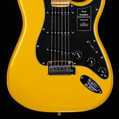 Fender Player II Modified Stratocaster Maple Fingerboard Sunshine Yellow (268) image 3
