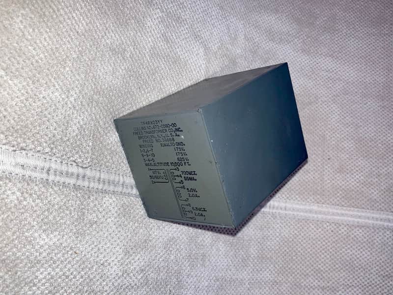 Freed High Voltage Mil-Spec Power Transformer 700V CT @ 55 mA - 12AX7, 6V6GT, 5Y3GT image 1