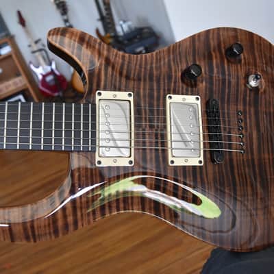 Kiesel CT6, Tiger Eye Flamed maple, HSC, 2017-2018 era, Player priced image 8