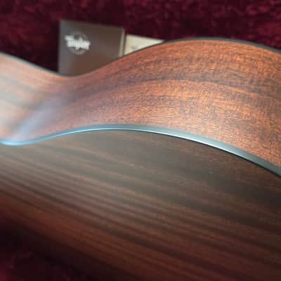 Taylor 317e Grand Pacific USA BRAND NEW! V-Class American Dreadnaught Natural Spruce Flame Mahogany Acoustic-Electric Limited Model Guitar with Custom Paisley Hard Case image 11