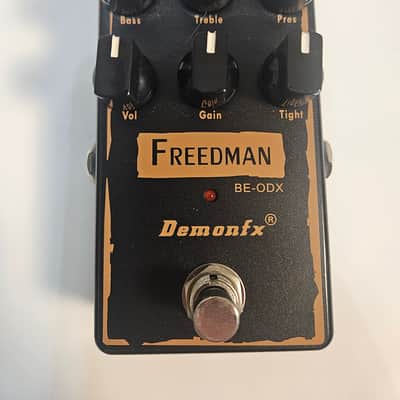 Demonfx Freedman BE-ODX Overdrive Guitar Effect Pedal Overdrive With True Bypass - BE-ODX Overdrive image 1