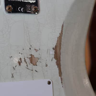 Fender Custom Shop S24 Fat 54 Stratocaster - Maple Fingerboard, Aged India Ivory image 9