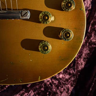 Dax&Co. Heavy Aged Gibson Les Paul '60's Goldtop Relic W/Case&COA ! image 6